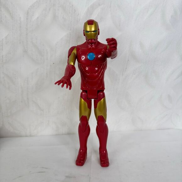 5 for $25| Marvel Avengers Titan Hero Series Blast Gear Iron Man Action 12" - Picture 4 of 4